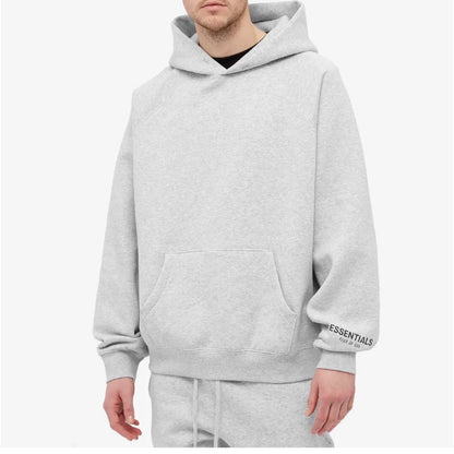 Fear Of God Essentials Hoodie - Heather Grey