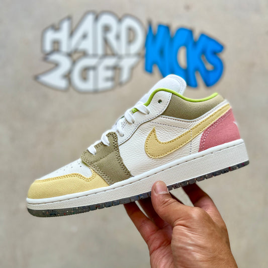 Air Jordan 1 Low SE GS - Pastel Grind