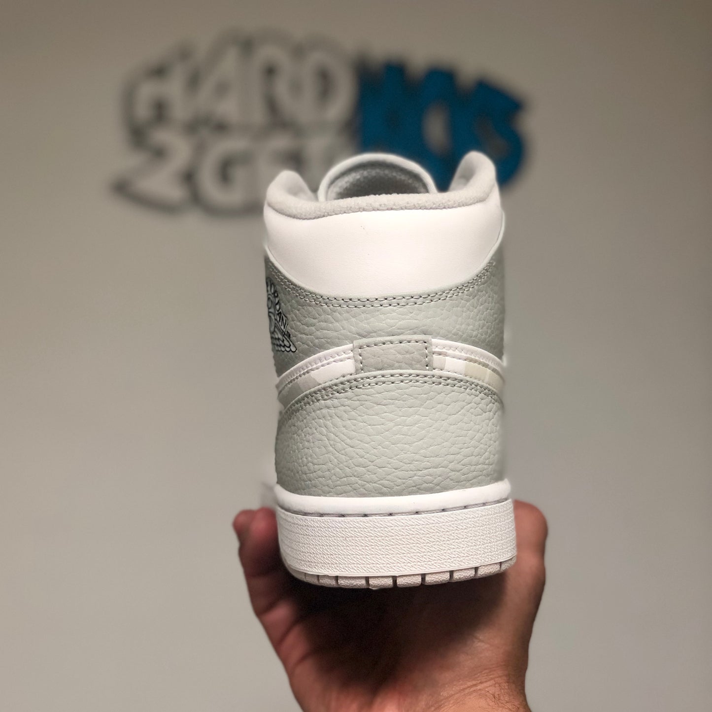 Air Jordan 1 Mid - Grey Camo
