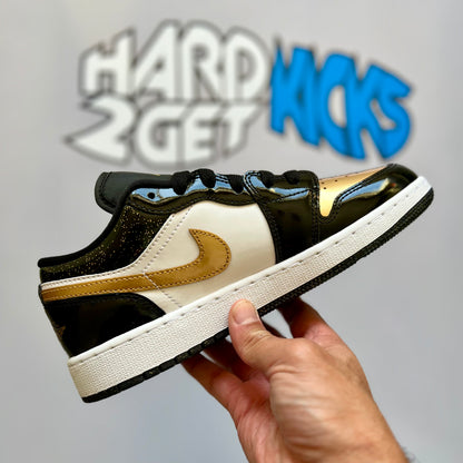 Air Jordan 1 Low SE GS - Gold Toe