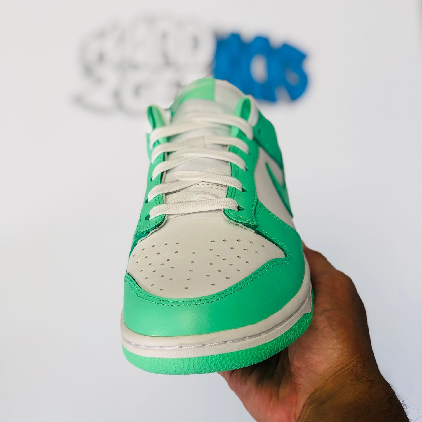 Wmns Nike Dunk Low - Green Glow