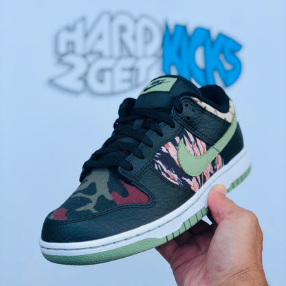 Nike Dunk Low SE - Black/Multi Camo