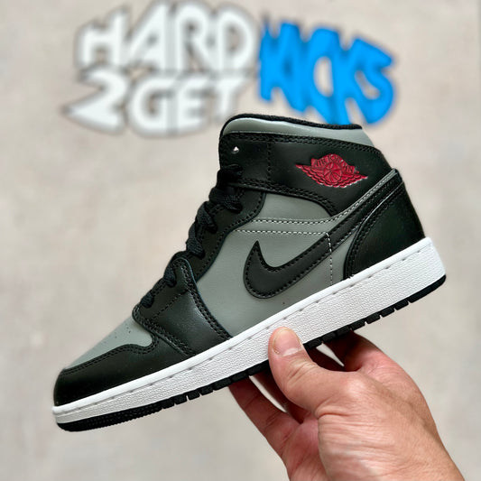 Air Jordan 1 Mid GS - Shadow Red