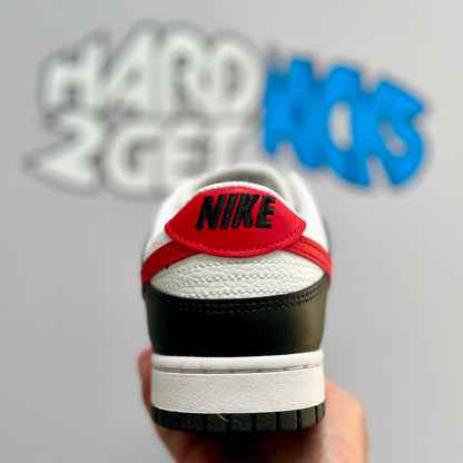Nike Dunk Low Retro - Red Swoosh Panda