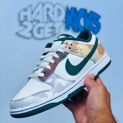 Nike Dunk Low SE - Sail/Multi Camo