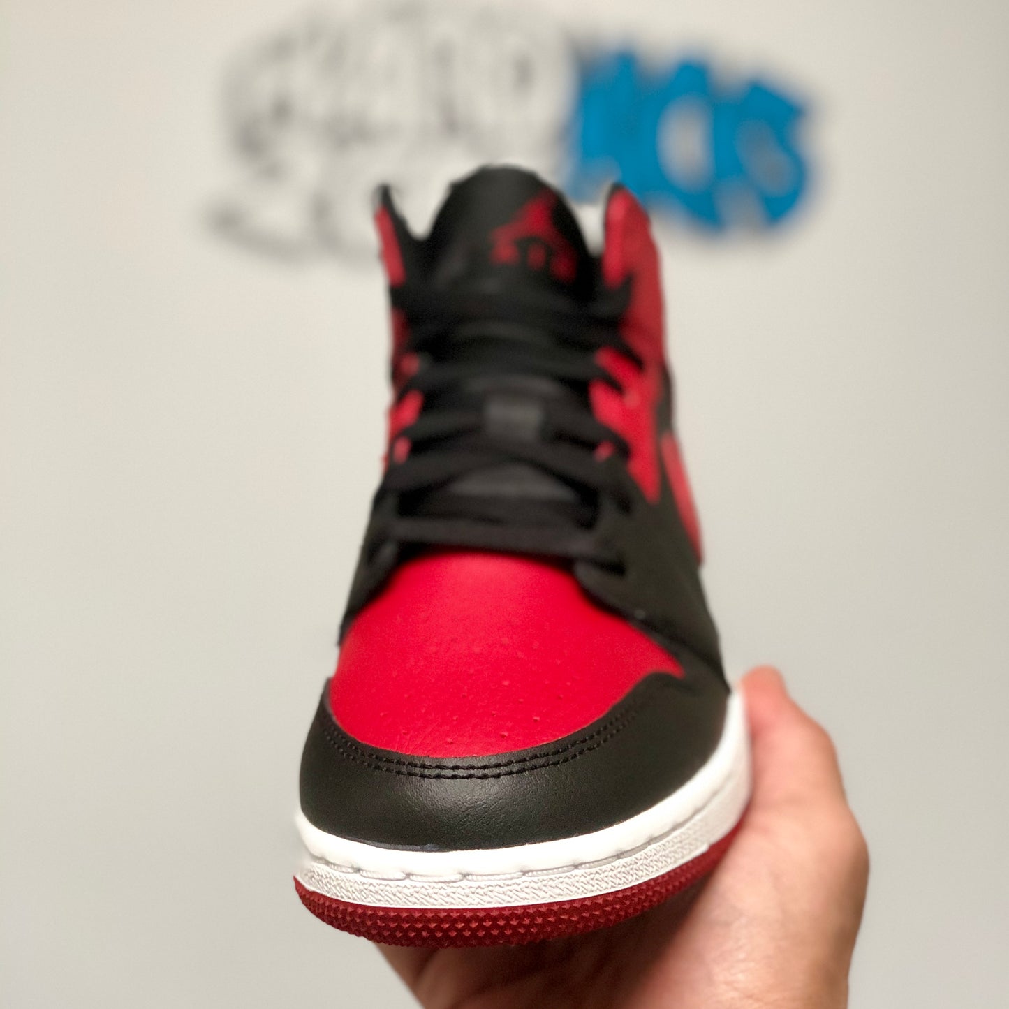 Air Jordan 1 Mid GS - Bred (Banned)
