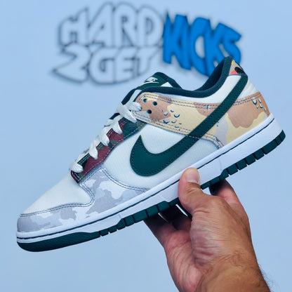 Nike Dunk Low SE - Sail/Multi Camo