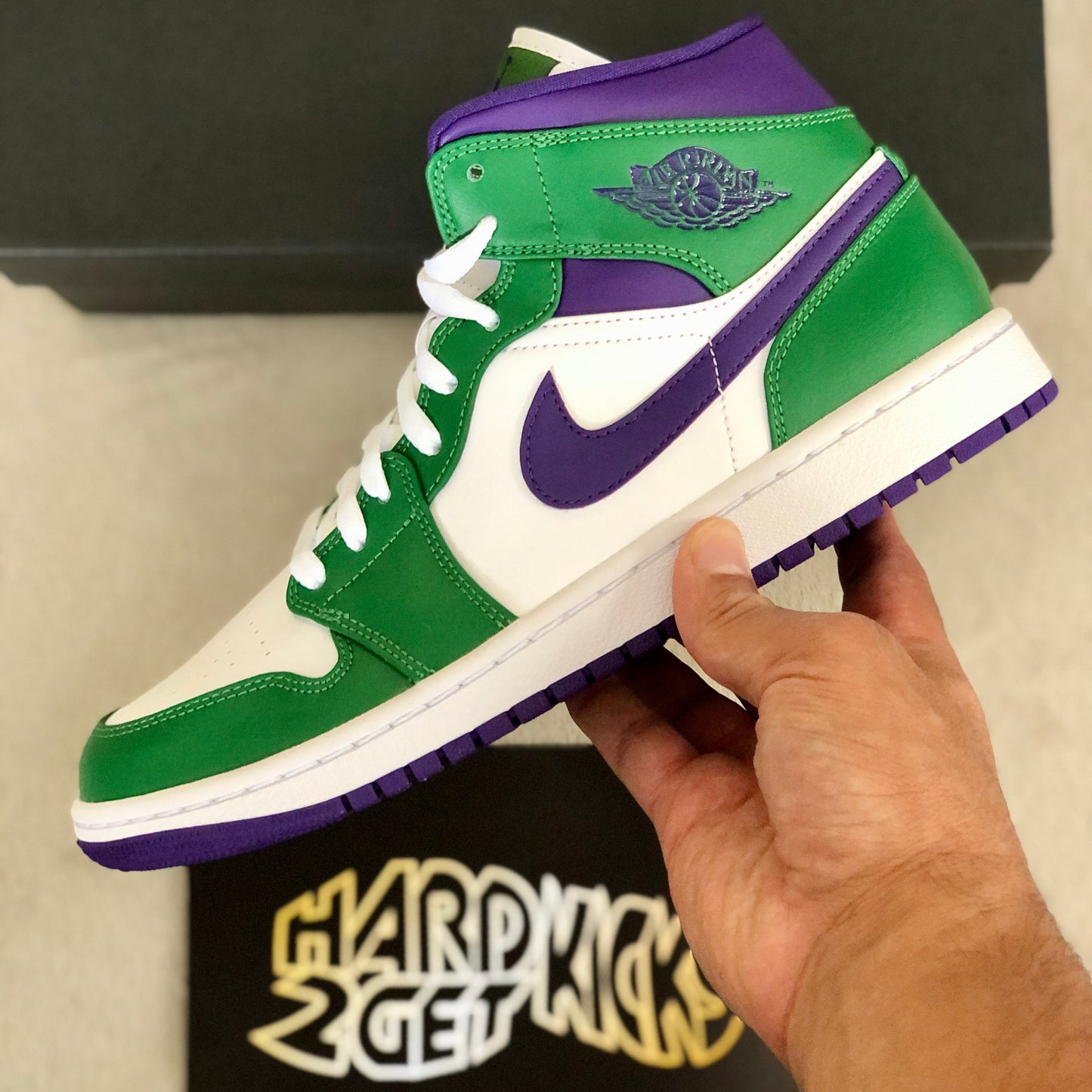 Air Jordan 1 Mid - Hulk