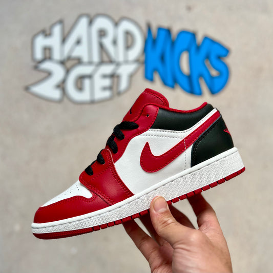 Air Jordan 1 Low GS - Gym Red