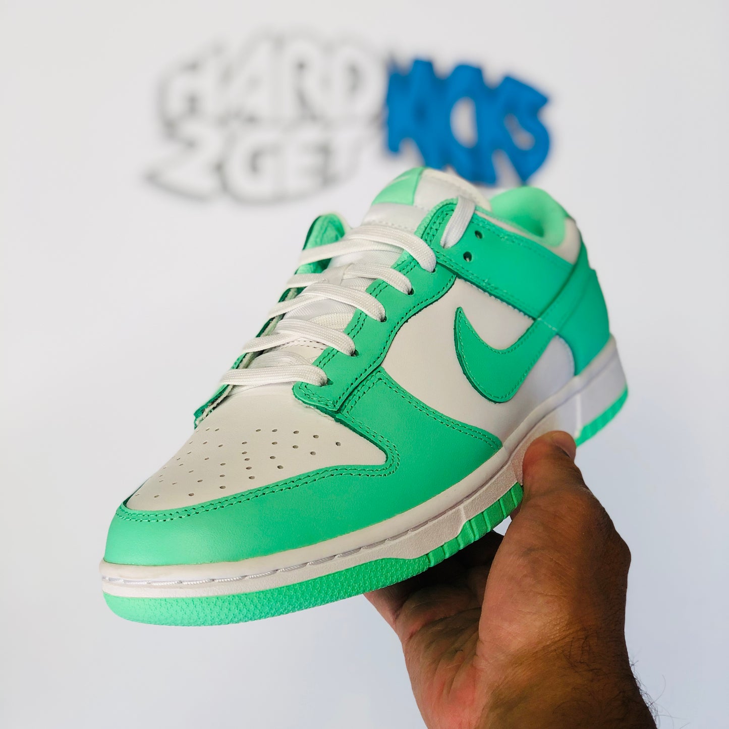 Wmns Nike Dunk Low - Green Glow