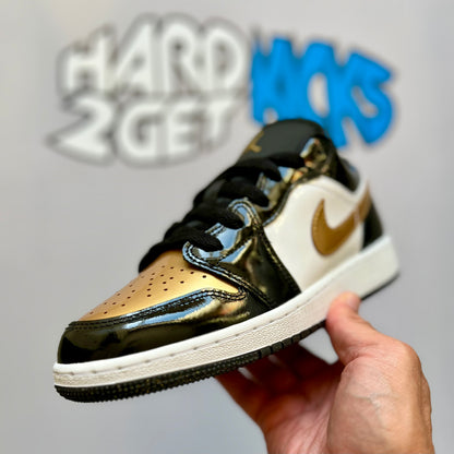 Air Jordan 1 Low SE GS - Gold Toe