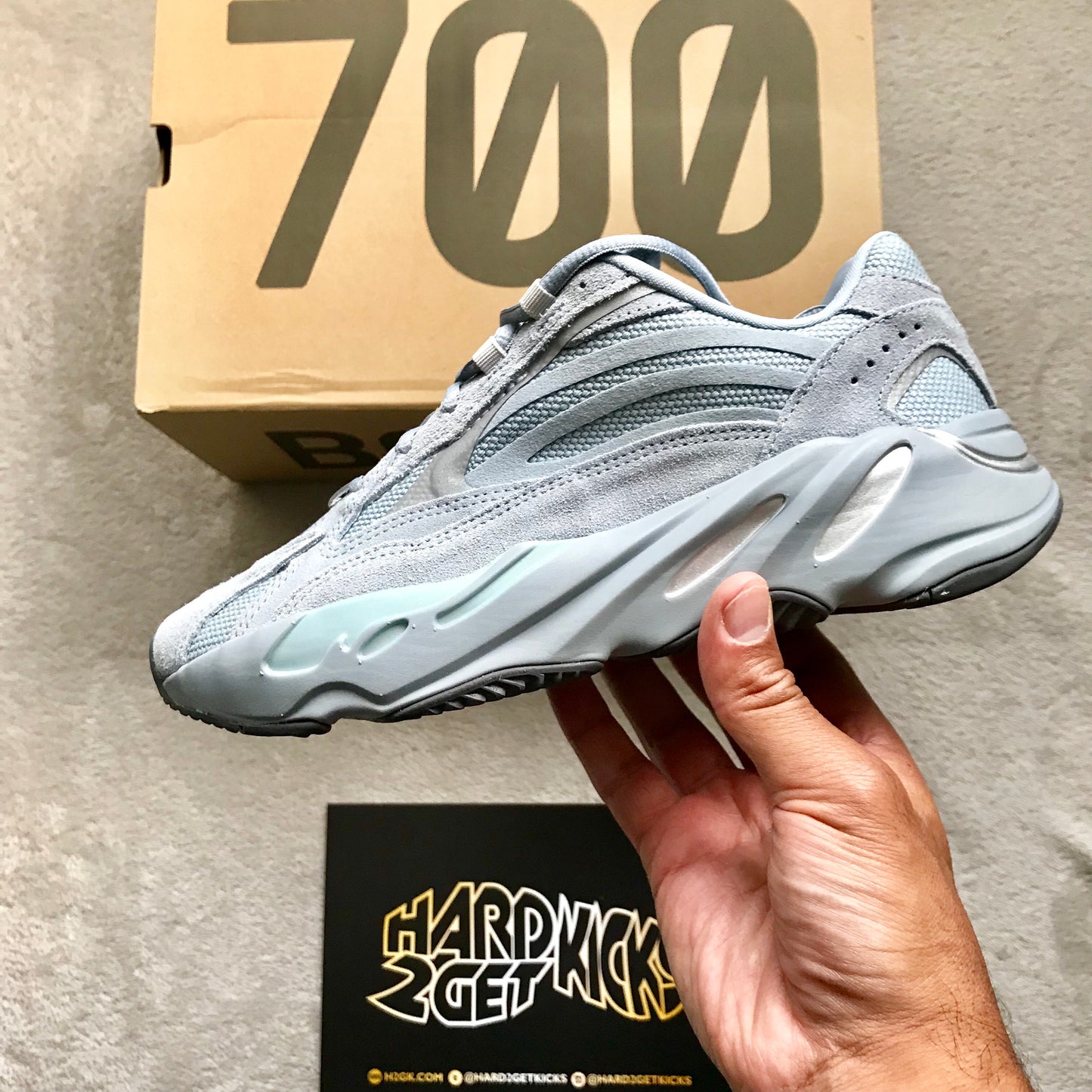 Yeezy Boost 700 V2 - Hospital Blue
