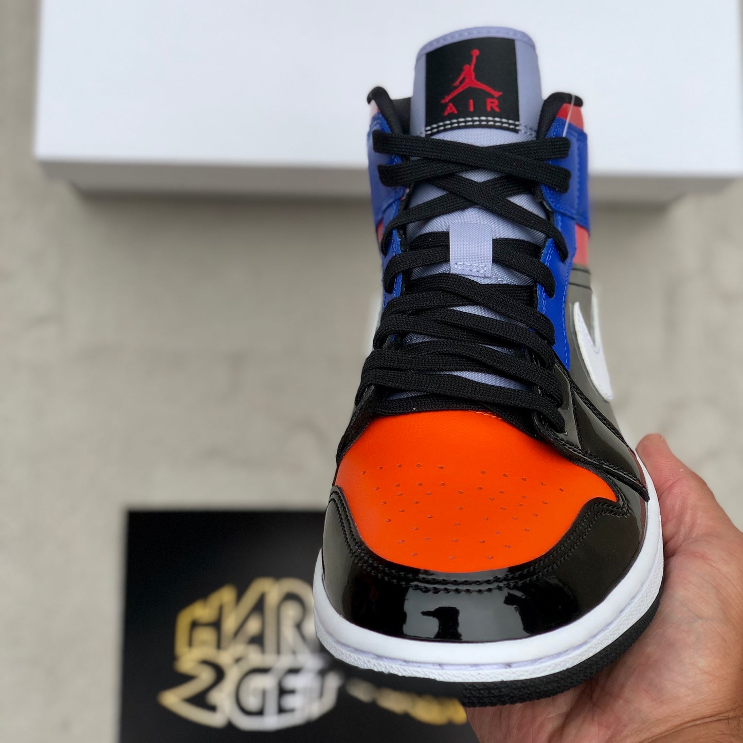 Wmns Air Jordan 1 Mid SE - Patent Multi