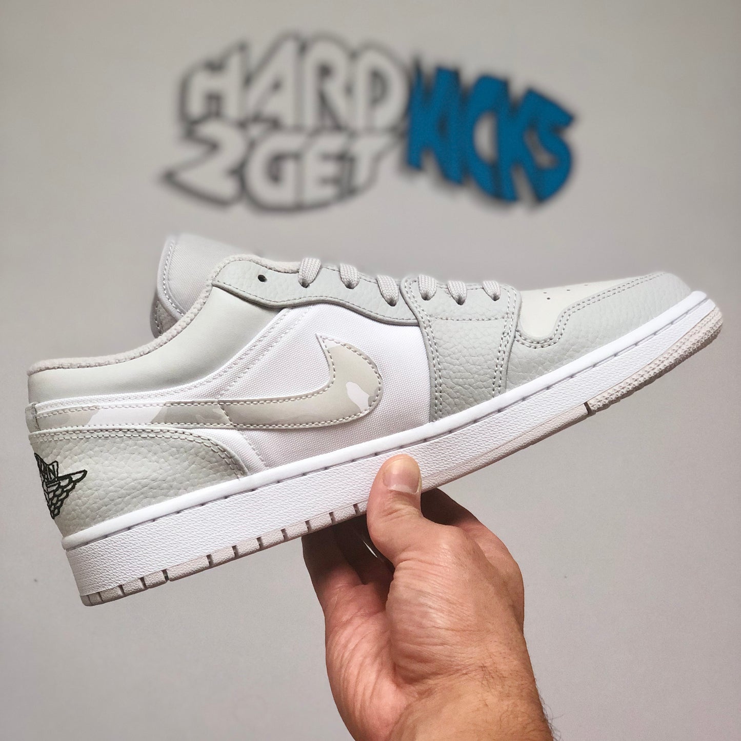 Air Jordan 1 Low - Grey Camo