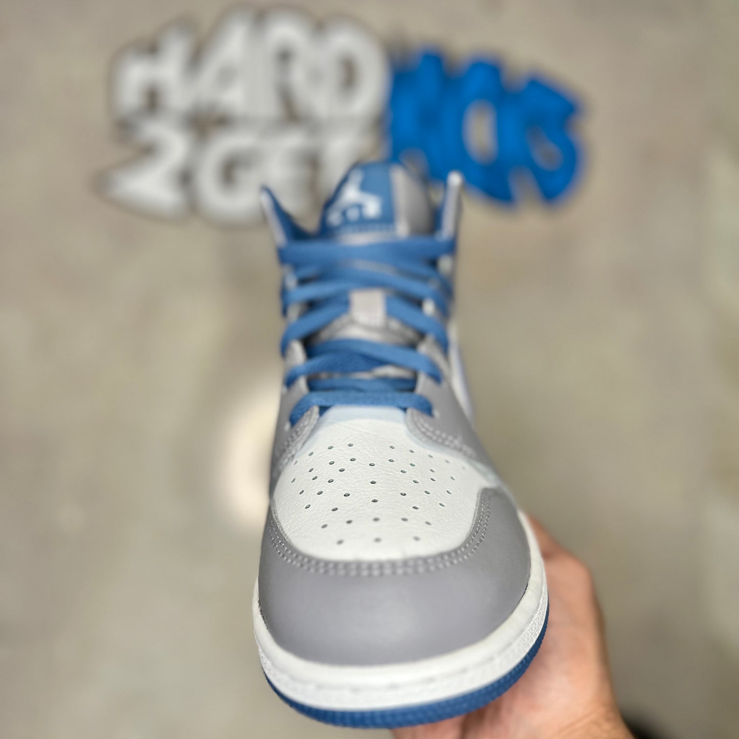 Air Jordan 1 Mid GS - True Blue