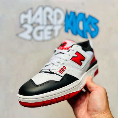 New Balance 550 Shifted Sport Pack - White/Red/Black