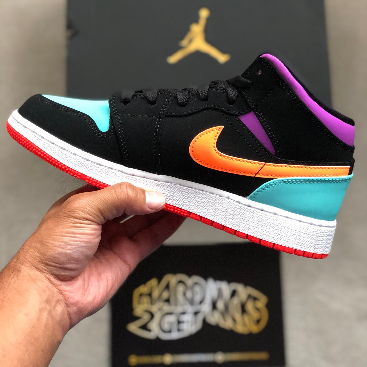 Air Jordan 1 Mid GS - Candy