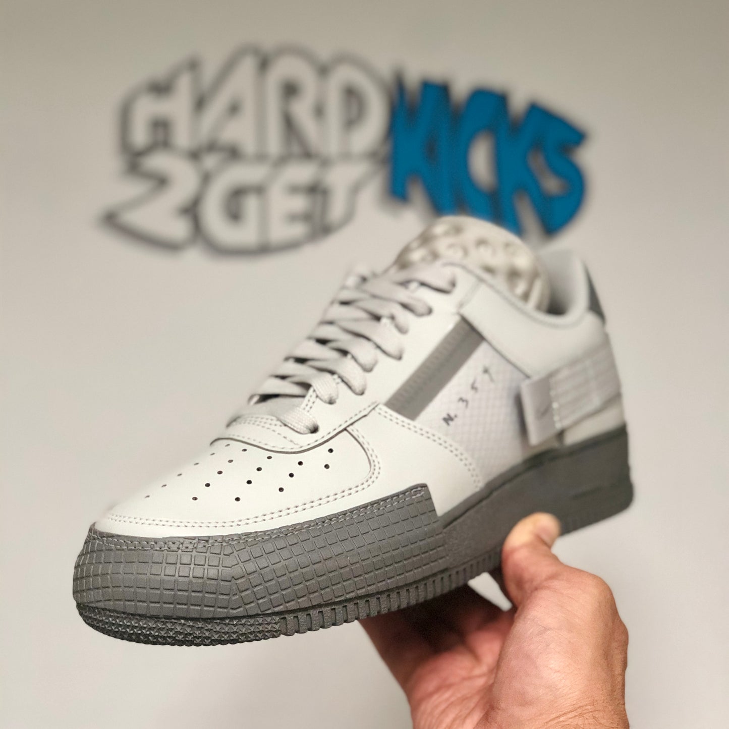 Nike N.354 Air Force 1 Type - Grey Fog