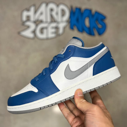 Air Jordan 1 Low GS - True Blue