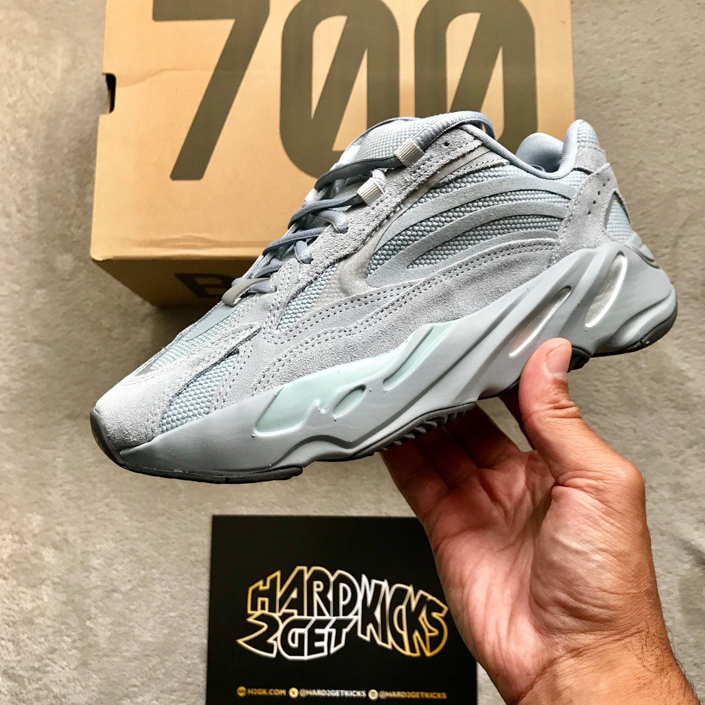 Yeezy Boost 700 V2 - Hospital Blue