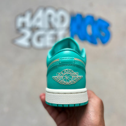 Wmns Air Jordan 1 Low - Washed Teal