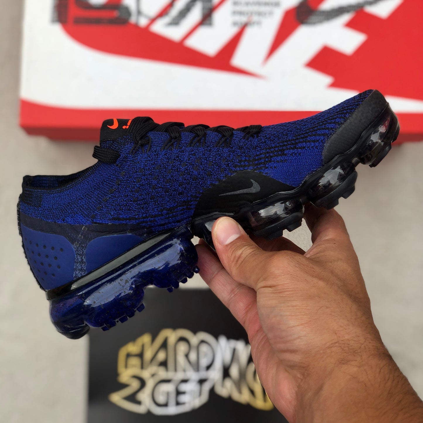 Nike Air Vapormax Flyknit 2 Gator ISPA - Blue