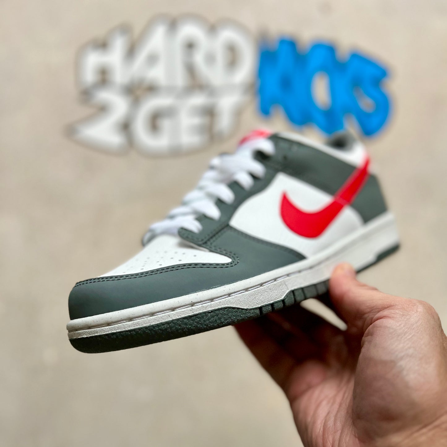 Nike Dunk Low NN GS - Smoke Grey/Light Crimson