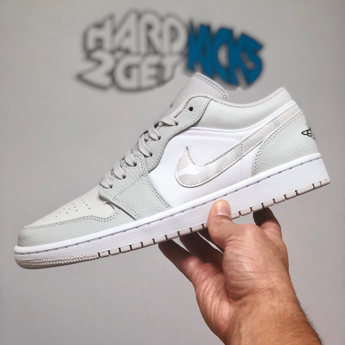 Air Jordan 1 Low - Grey Camo