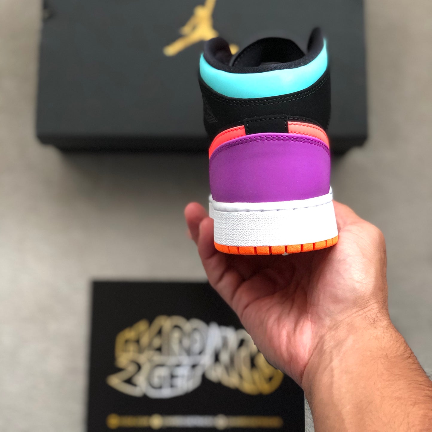 Air Jordan 1 Mid GS - Candy