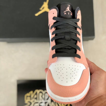 Air Jordan 1 Mid GS - Pink Quartz