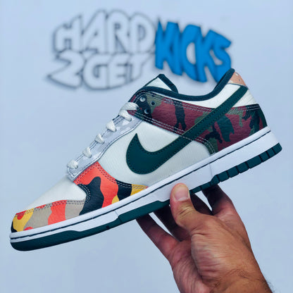 Nike Dunk Low SE - Sail/Multi Camo