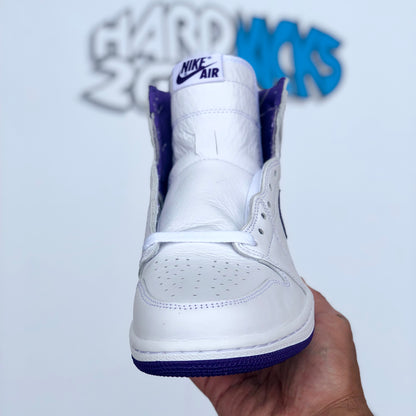 Wmns Air Jordan 1 Retro High OG - Court Purple
