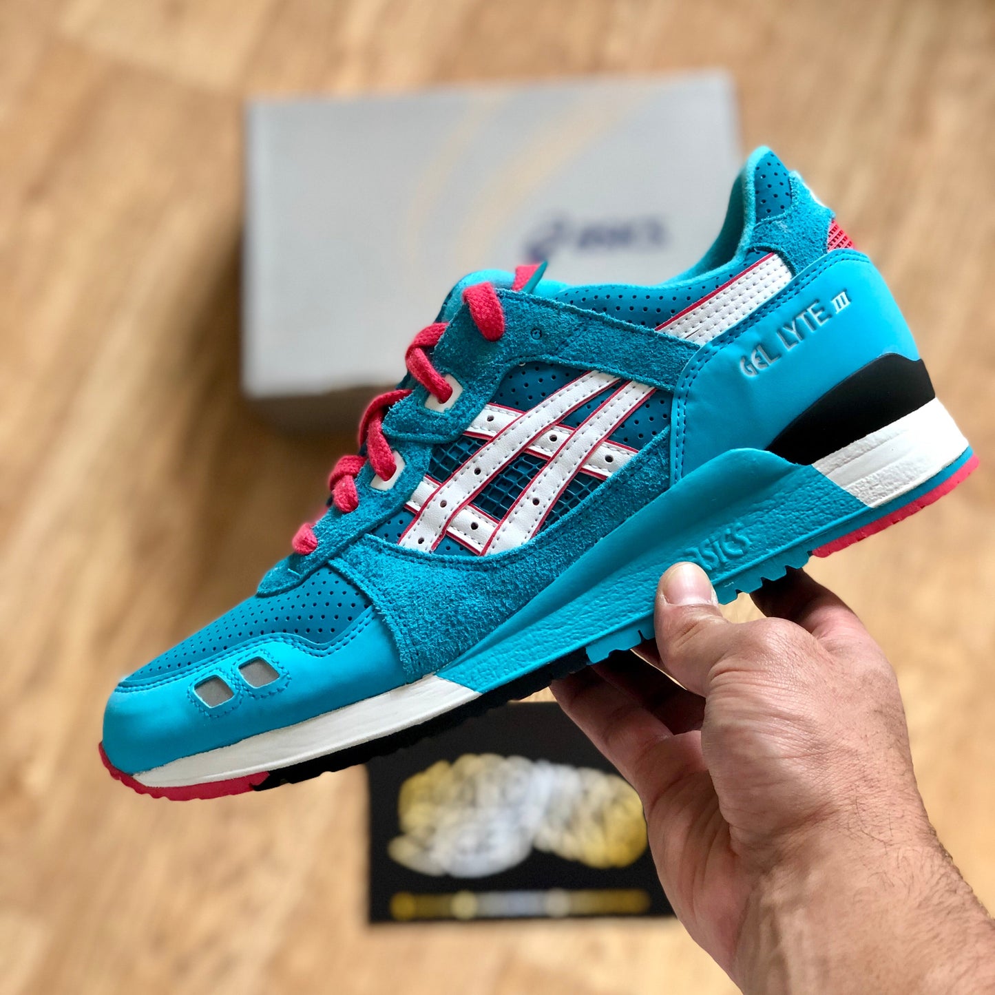 Bait x Asics Gel Lyte III - Teal Dragon (re-issue)