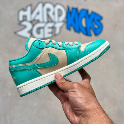 Wmns Air Jordan 1 Low - Washed Teal