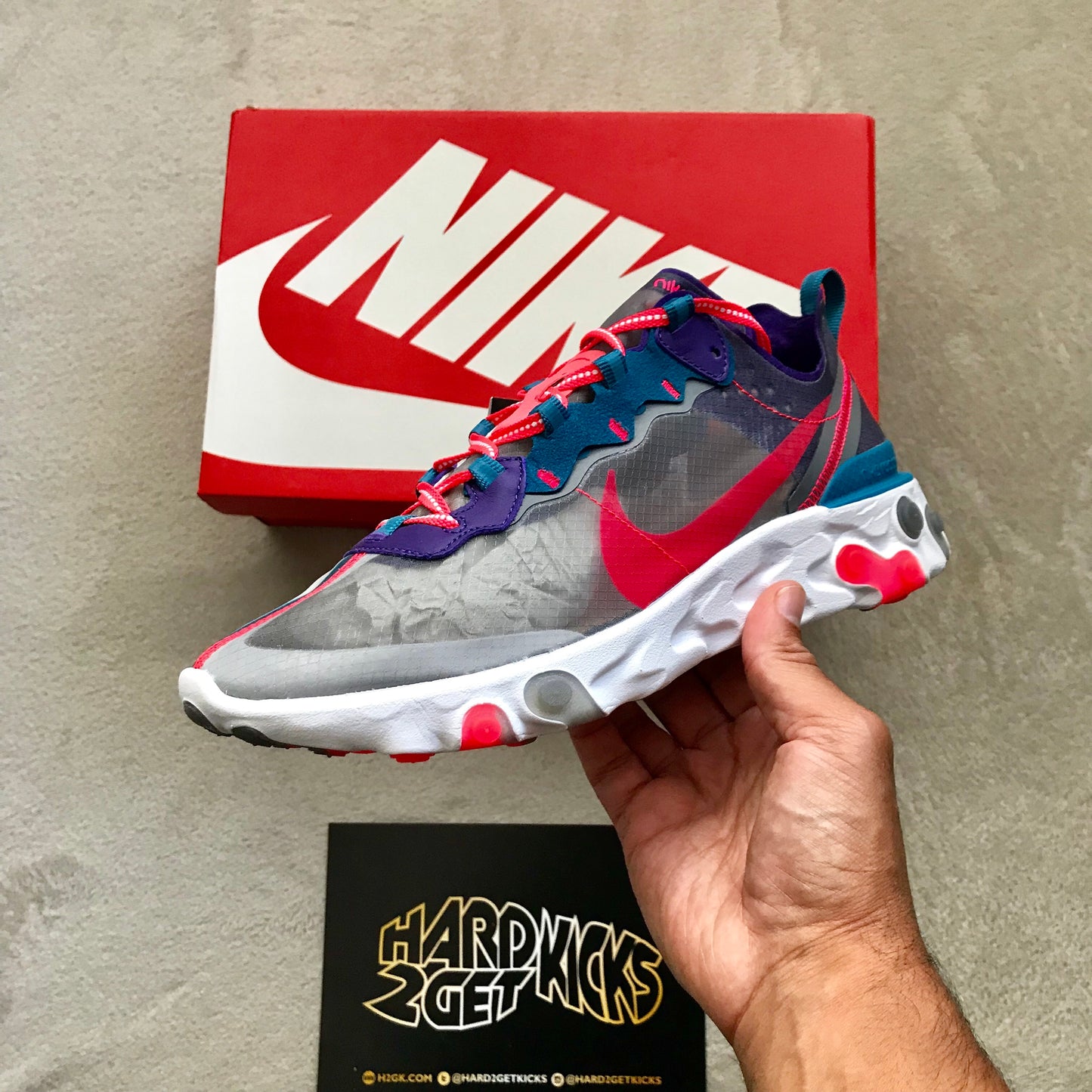 Nike React Element 87 - Red Orbit (Asia Exclusive)