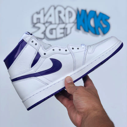 Wmns Air Jordan 1 Retro High OG - Court Purple
