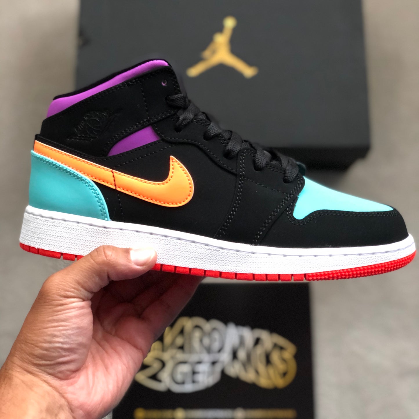 Air Jordan 1 Mid GS - Candy