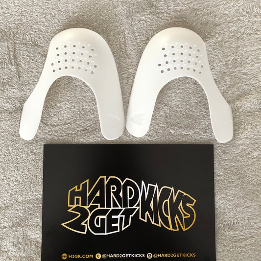 Hard2getcreases Toe-box shields - White (1 Pair)