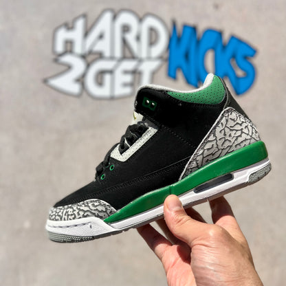 Air Jordan 3 Retro GS - Pine Green