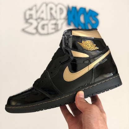 Air Jordan 1 Retro High OG - Black/Metallic Gold