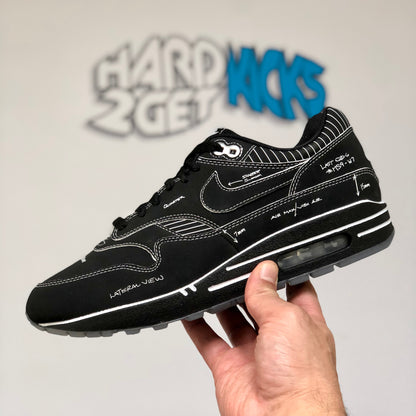 Nike Air Max 1 Tinker Sketch To Self - Black