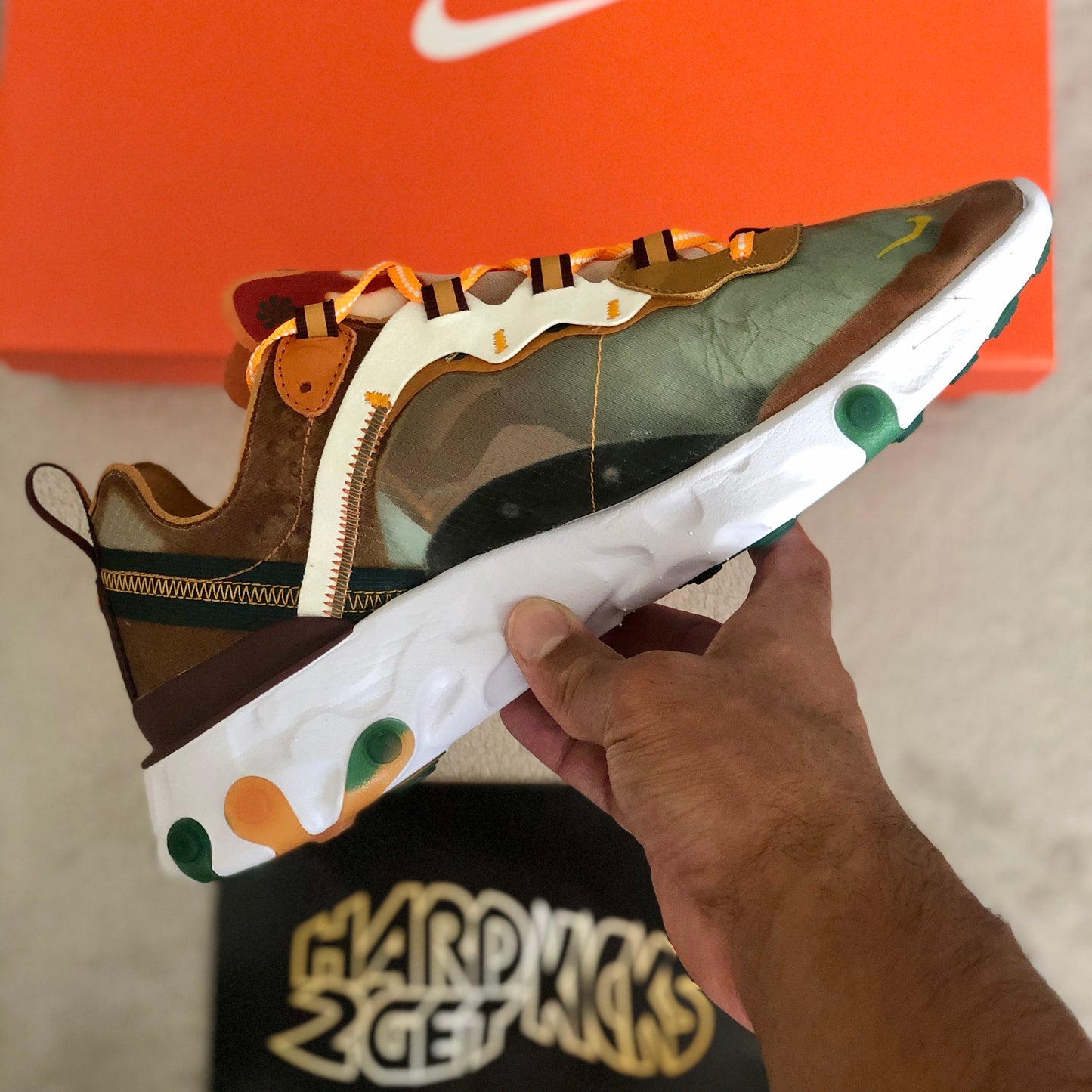 Nike React Element 87 - Orange Peel (Asia Exclusive)