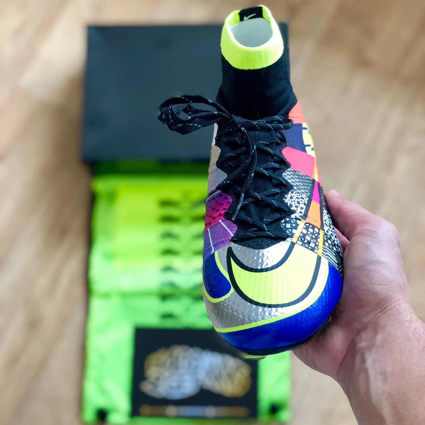 Nike Mercurial Superfly Special Edition “What The Mercurial” Firm Ground Boots