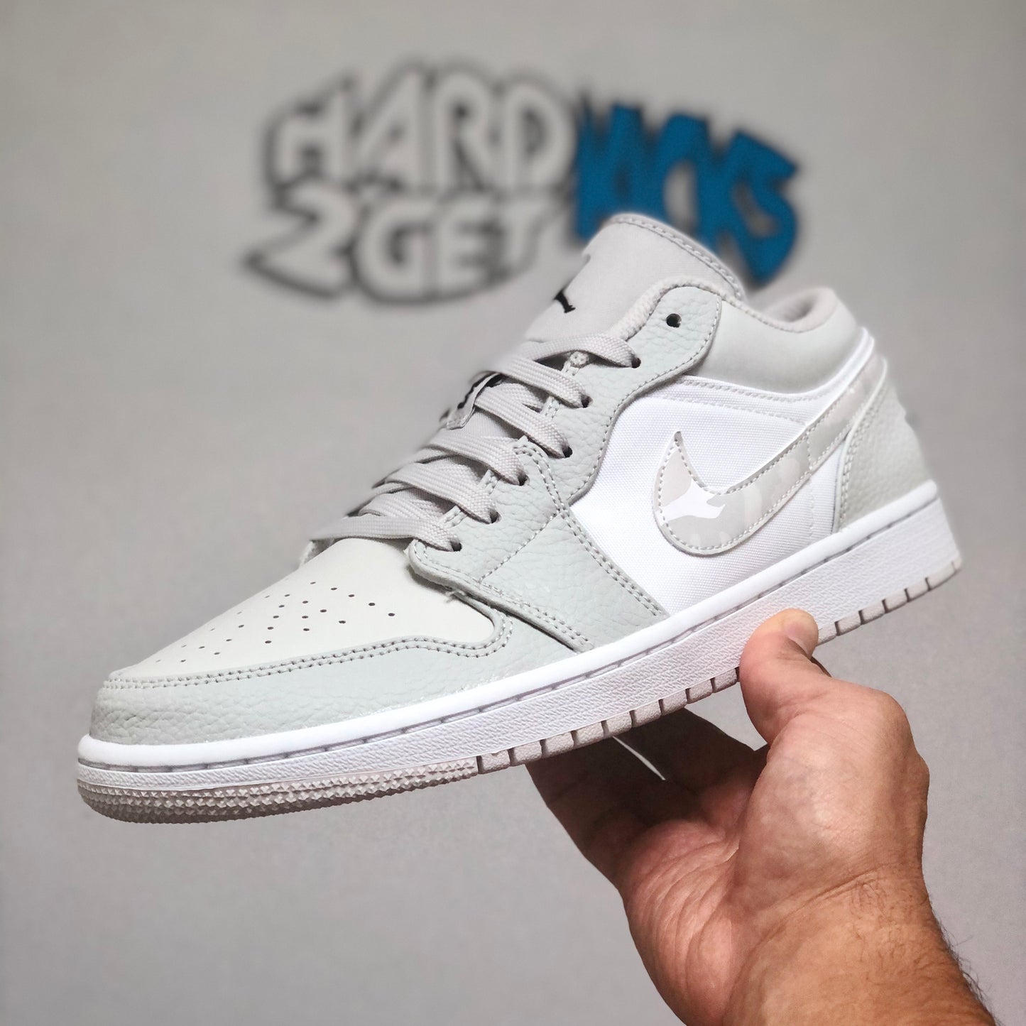Air Jordan 1 Low - Grey Camo