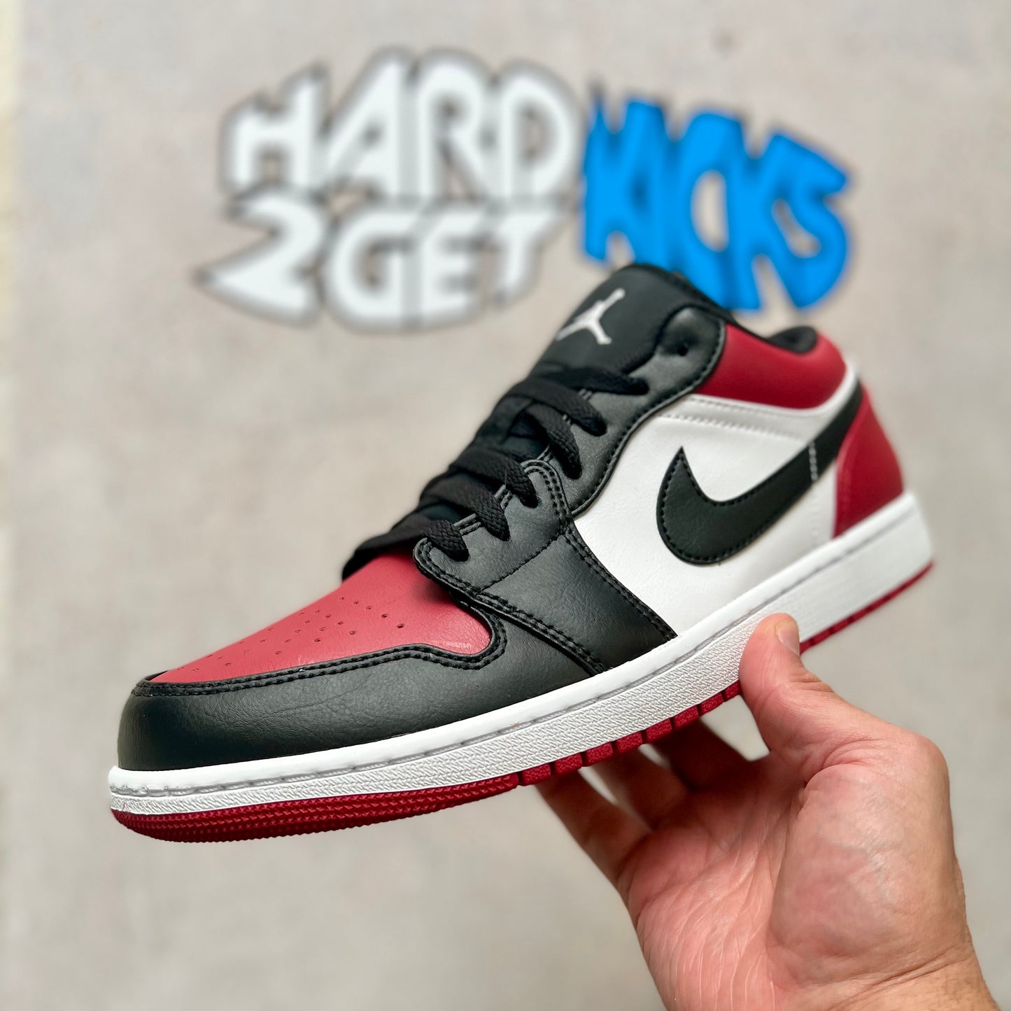 Air Jordan 1 Low - Bred Toe