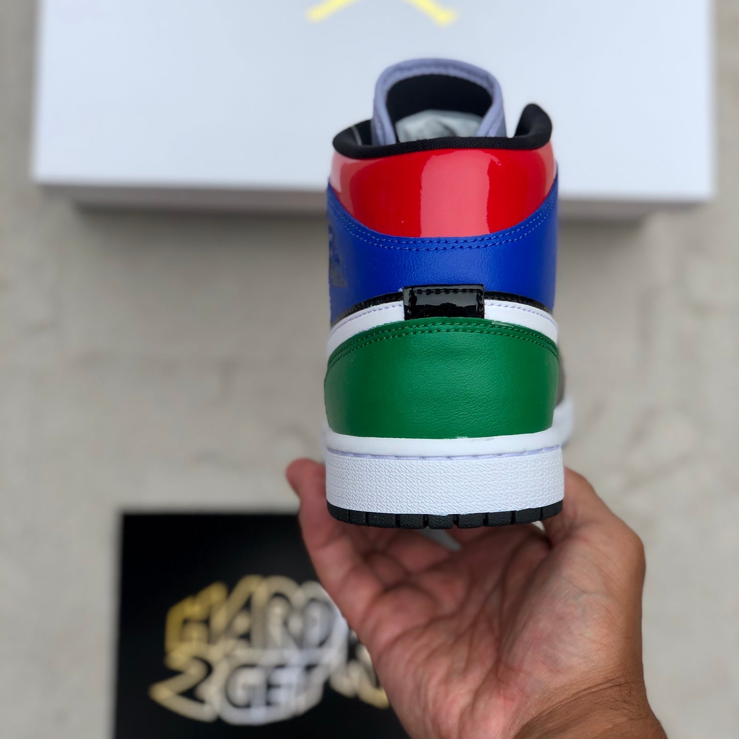 Wmns Air Jordan 1 Mid SE - Patent Multi