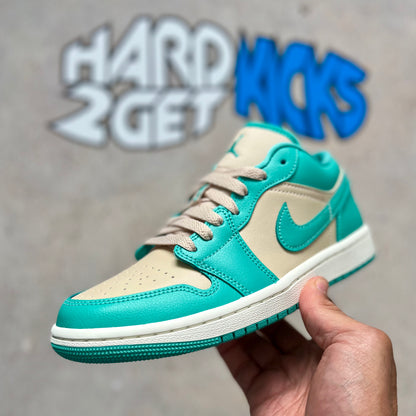 Wmns Air Jordan 1 Low - Washed Teal