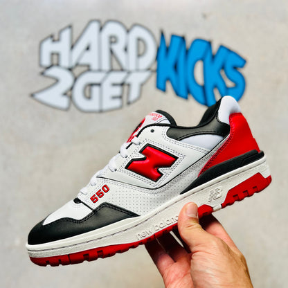 New Balance 550 Shifted Sport Pack - White/Red/Black