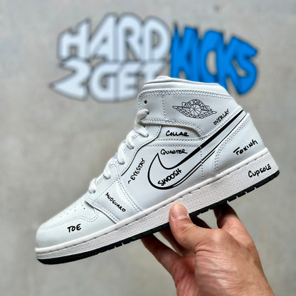 Air Jordan 1 Mid SS GS - Sketch