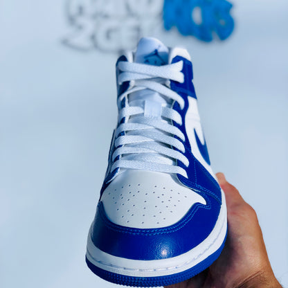 Wmns Air Jordan 1 Mid - Kentucky Blue